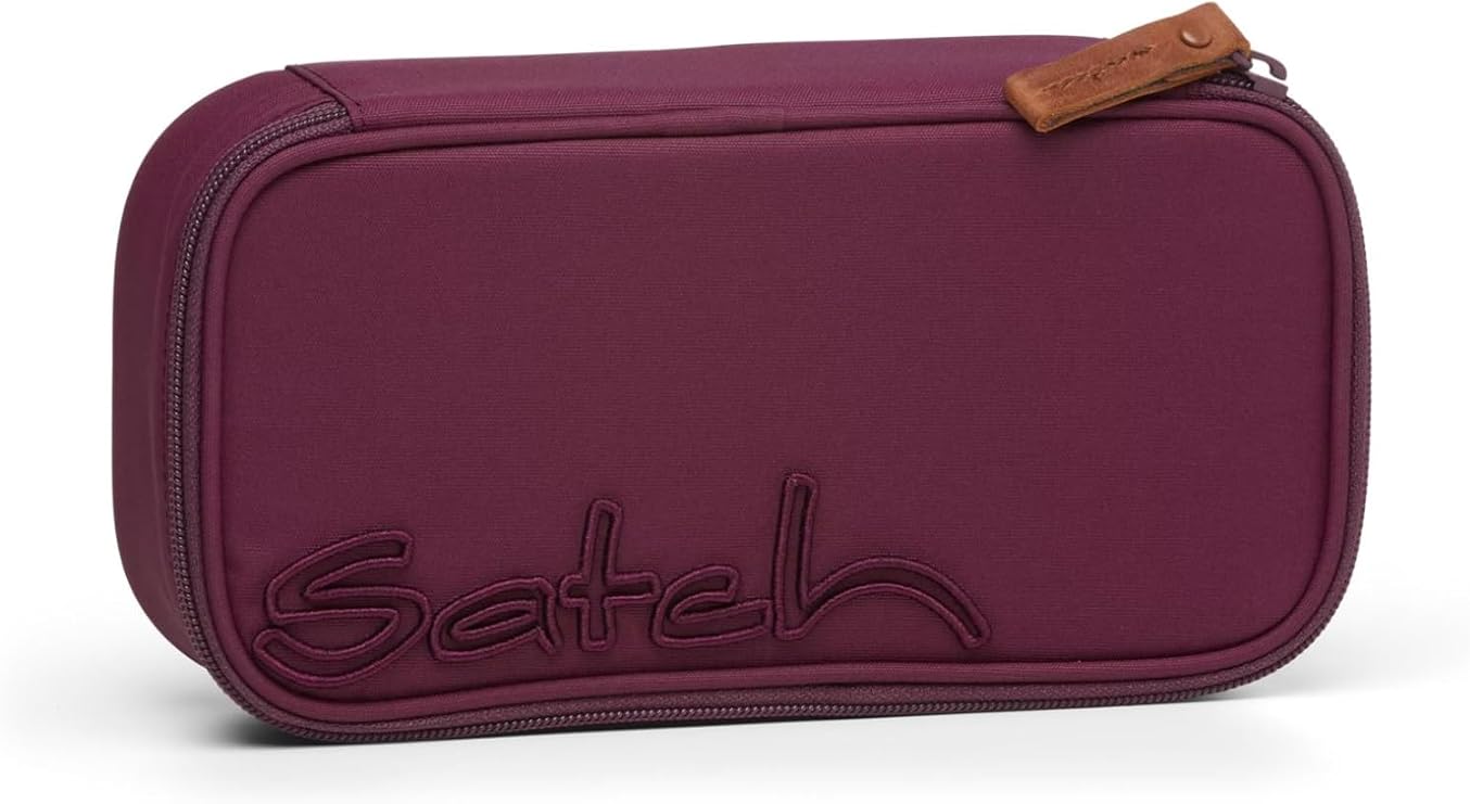 Satch Pencil Case Large Divider Compartment Set Square