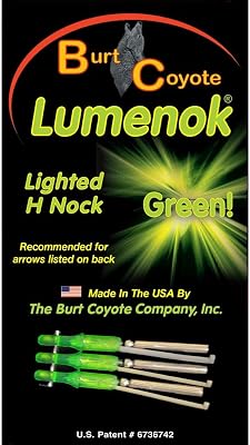 Lumenok H Nock 3-Pack, HD Orange