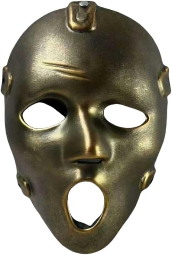 Funny Scream Mask Resin Halloween Dance Party Cosplay Costume Mask Props
