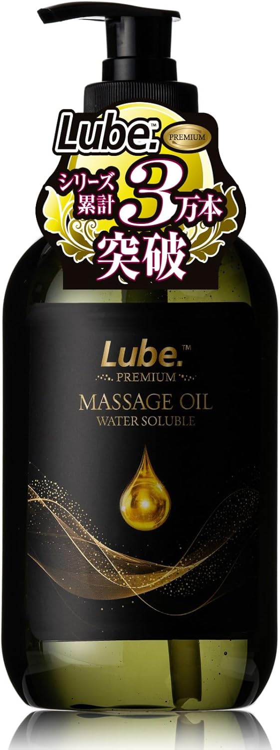 toysfan ToysFan Lube 500ml Premium Massage Oil Water-Soluble Oil High-Concentration Water-Soluble Massage Oil Fragrance-Free for Spa Made in Japan Easy to Clean Up Easy to Wipe Off Premium, 500ml