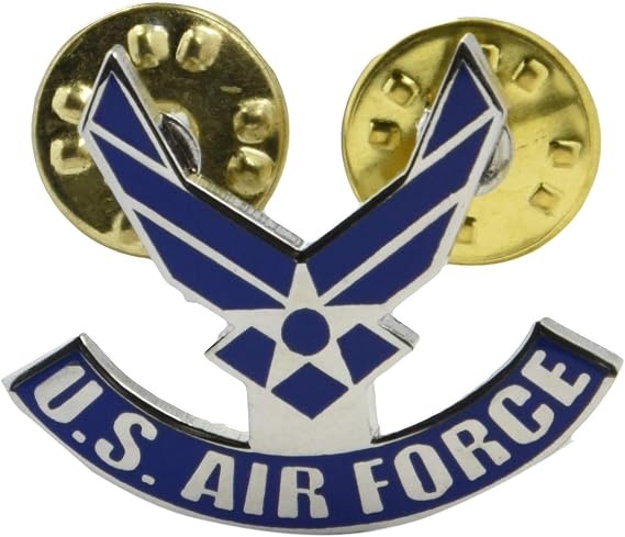 EagleEmblems USAF US Air Force Symbol II Lapel Pin