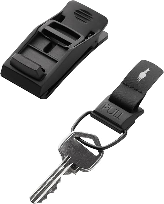 HUB Keychain by ALPAKA | Magnetic Keychain | Quick Release Magnetic System | Secure and Functional Clip