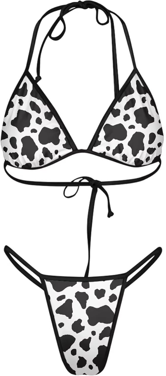 High Waisted Bikini Sets for Women Plus Size V Neck 2 Piece Remowable Pad Adjustable Straps Good Support Fit