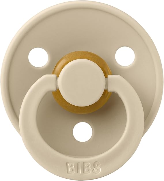 Bibs Colour Kauçuk Emzik-Vanilla 0-6 Ay