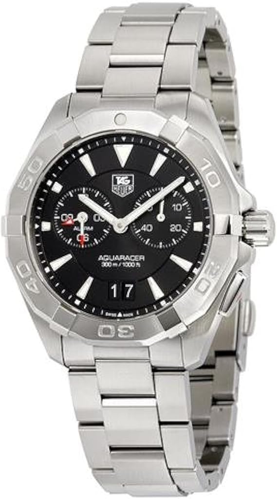 Tag Heuer Aquaracer Black Dial Stainless Steel Mens Watch WAY111Z.BA0928