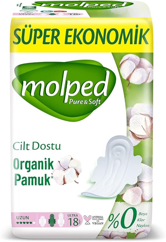 Molped Pure Soft Super Economy Long 18 pack