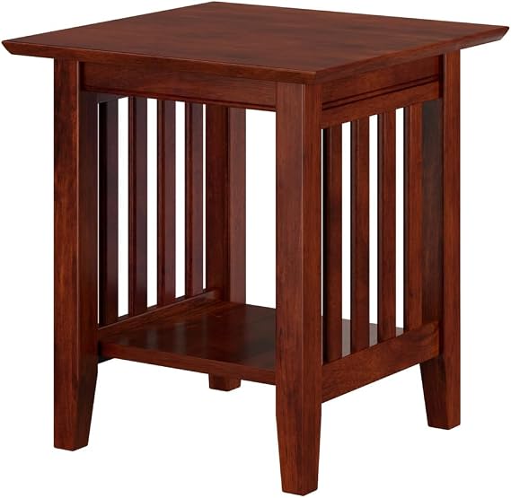 AFI, Mission End Table, Walnut