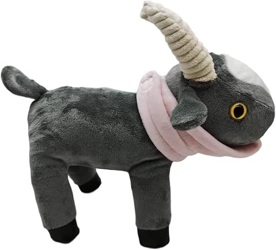 Goat Simulator Plush Collectible Figurine 8.7 Inch Soft Black Goat Plushie
