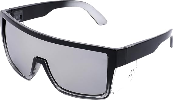Polarized Safety Sunglasses Men UV400 Protection and Includes Removable Side Shields