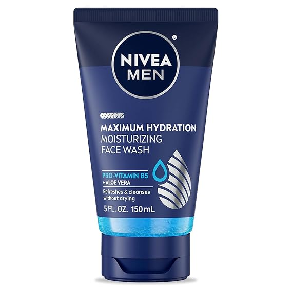 NIVEA FOR MEN Original Moisturizing Face Wash 5 oz