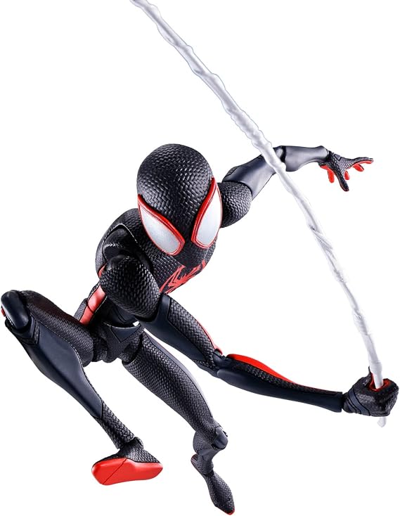 TAMASHII NATIONS S.H. Figuarts Spider-Man: Across the Spider-Verse Spider-Man Miles Morales Approx. 6.1 inches 155 mm ABS & PVC Pre-Painted Action Figure BAS63989