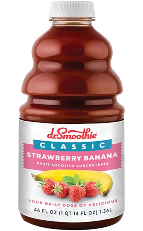Dr. Smoothie Classic Strawberry Banana, 46 Ounce