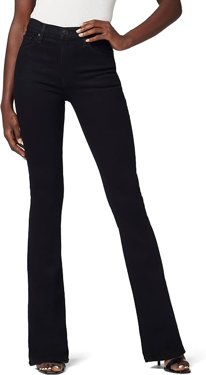 Hudson Women's Barbara High Rise Bootcut Jean Barbara High-Waisted Bootcut in Black