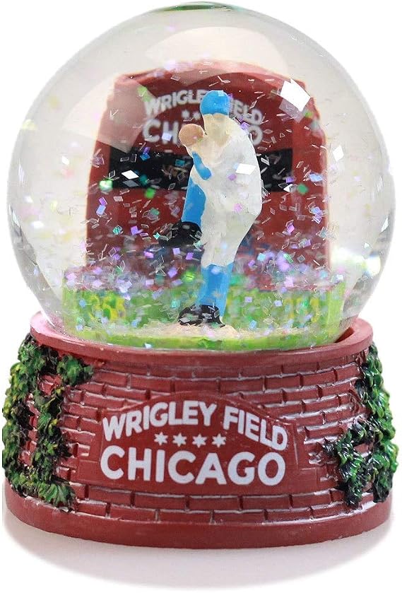 Wrigley Field Chicago Snow Globe Snow Dome-65 MM Topline