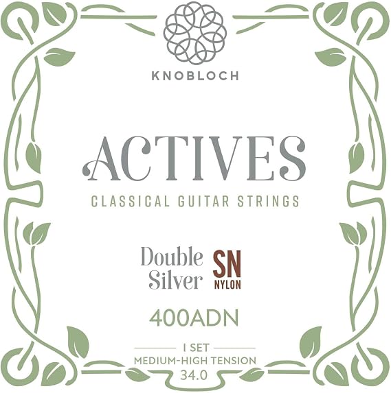 Knobloch 400ADN Actives DS SN Medium-High - Classical Guitar String Set