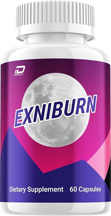 Exniburn Capsules Exniburn Natural Ingredients Advanced Formula 800MG Dietary Supplement (1 Pack - 60 Capsules)