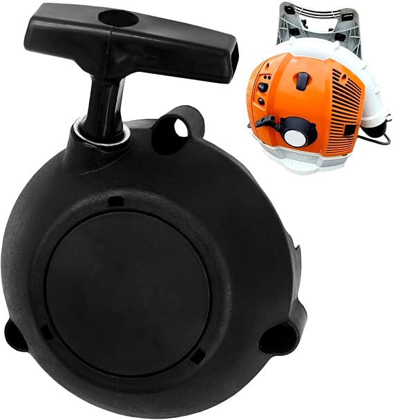 Recoil Starter Assembly for Stihl Backpack Blower BR500 BR550 BR600 Pull Start, Replaces 4282 190 0300
