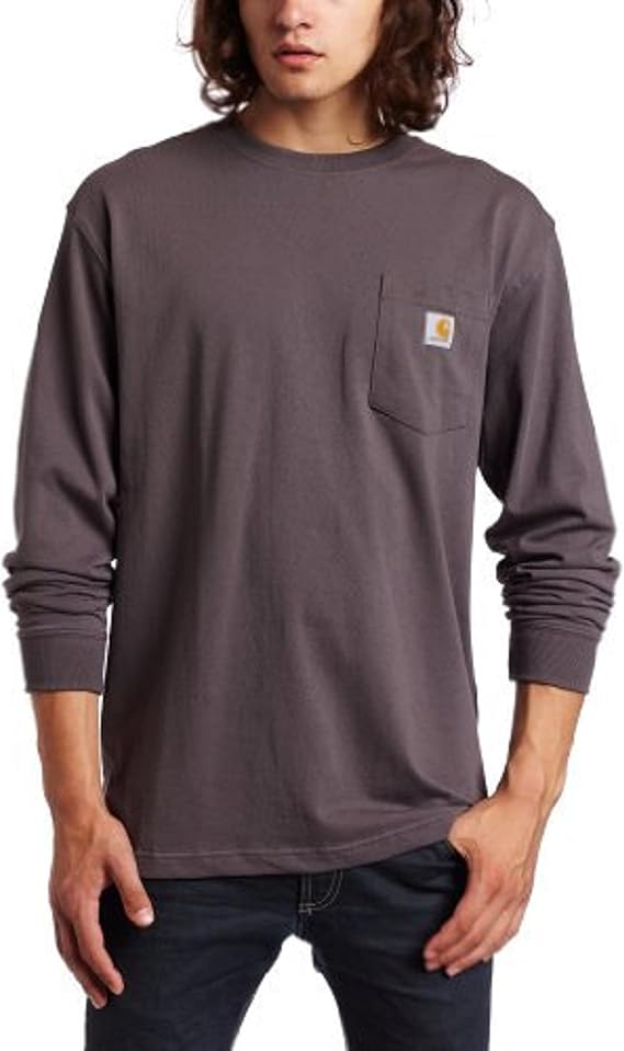 Carhartt Loose Fit Heavyweight Long-Sleeve Pocket T-Shirt