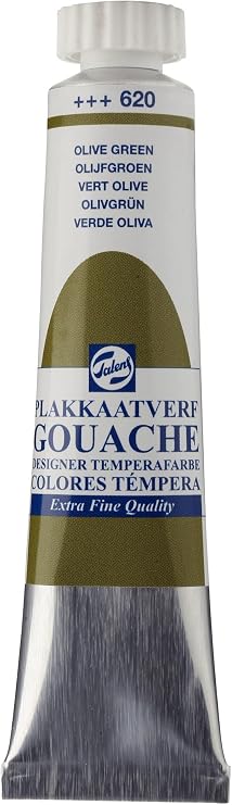 Fine Quality Gouache Tube 20 ml by Talens