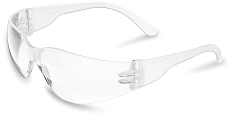 Condor 4EY97 Eyewear, Safety, Clear, 1 Pack