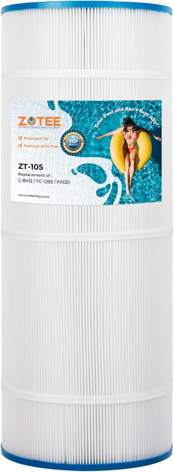 ZOTEE C1200 Pool Filter Cartridge Replaces CX1200RE,Unicel C-8412,PA120