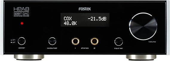 Fostex 32bit 2ch Da Converter DAC + Headphone Amplifier Hp-a8
