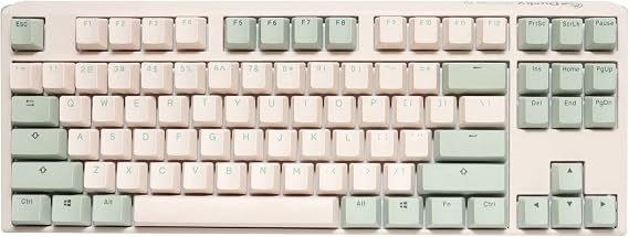 Ducky One 3 TKL Matcha 80% Mechanical Gaming Keyboard, Cherry MX Brown