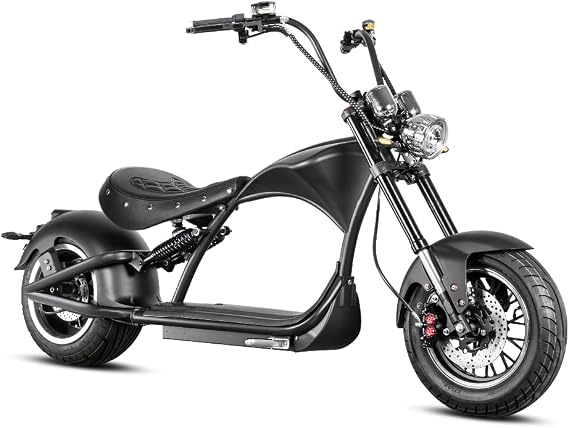 eAhora M1P Series 4000/3000W Electric Motorcycle for Adults, 55MPH Max Speed 60V 40Ah Battery with Fast Charger, 50+Mile Long Range,Full Suspension & Disc Brakes, Street Legal City Scooter Moped