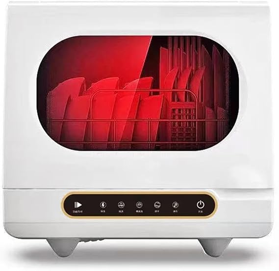 Countertop Dishwasher. TableTop Small Portable Dishwasher Household Countertop Automatic Dishwashers .Space Saving