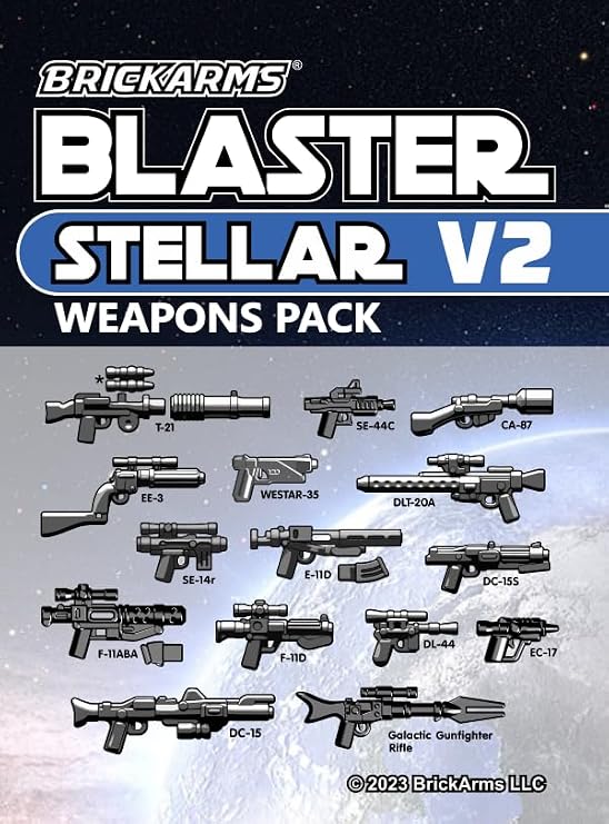 BRICKARMS Stellar Blaster v2 Weapons Pack