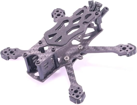 AP&EX 2.5/3inch Frame Kit RC Drone FPV Racing Quadcopter su&pp&ort Ca&dd&x Po&la&r/Ne&bu&la Na&no 1103 1104 1106 1204 Brushless Motor(3 inch Frame Kit)