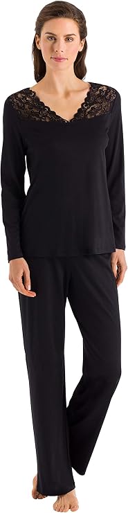 HANRO Women's Moments Long Sleeve Pajama 77932