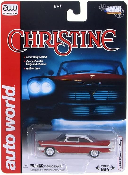 Auto World 1:64 1958 Plymouth Fury - Christine AWSS6401