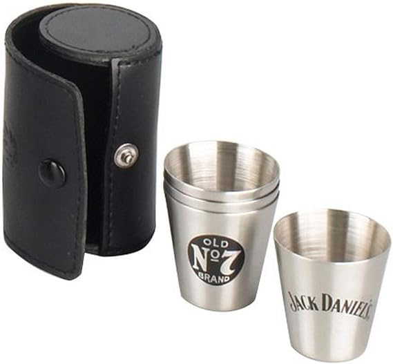 Jack Daniels Shot Glass Travel Set