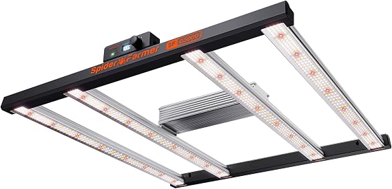 Spider Farmer G3000 LED Grow Light for Indoor Plants 300W, App Controlled
