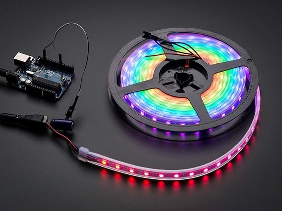 Family Safe Digital RGB 30 LED Strip - White Strip 30 LED [ADA P1376] - 5 Meter