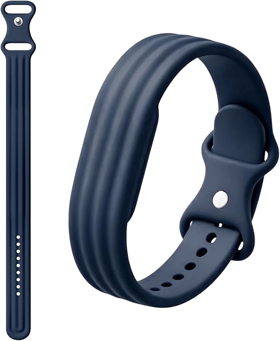 Band for Google Fitbit Air - Workout-Friendly Silicone Band - Only Compatible with Fitbit Air Water & Sweat, Adjustable Replacement Strap for Men Women Health Activity Tracker