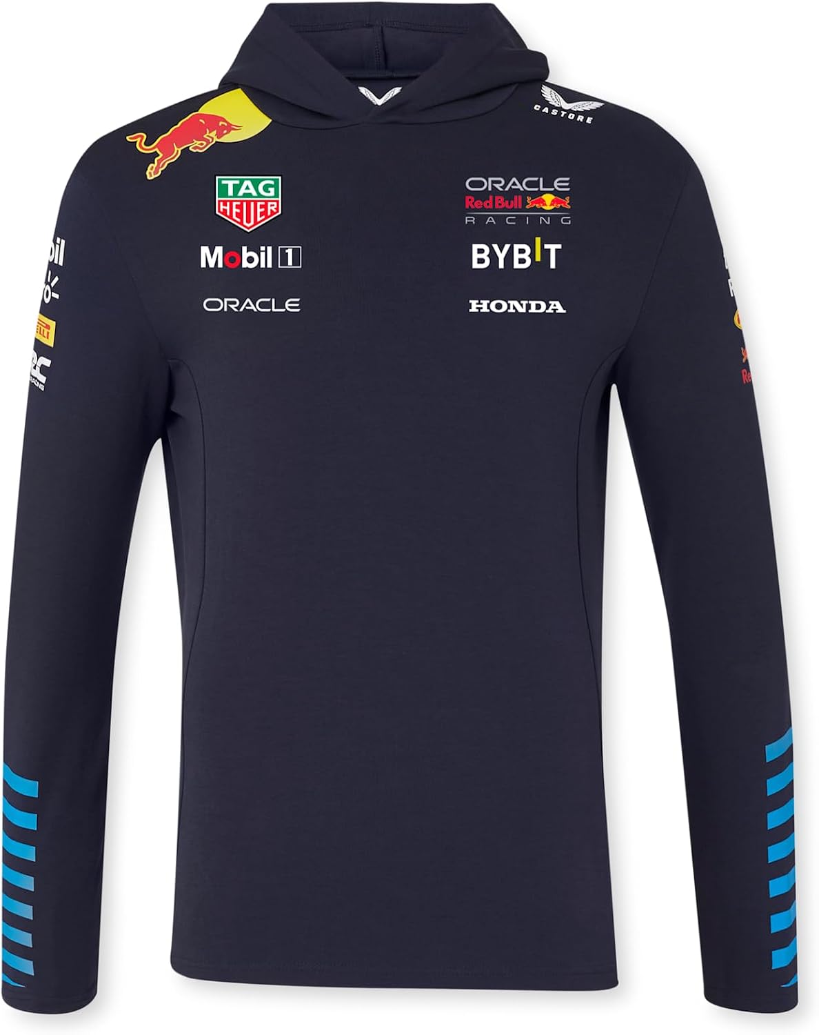 Red Bull Racing Formula One Team - Official 2024 Formula 1 Merchandise - Replica Team Sweatshirt Pullover Hoody - Night Sky - Unisex