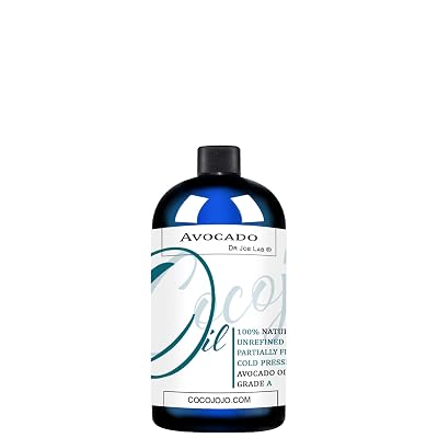AVOCADO OIL - Cold Pressed Partially Filtered 8 oz Pure Seed Oil Extra Virgin Unrefined Moisturizer