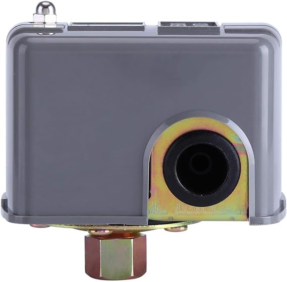 Zerodis Pressure Control Switch,Adjustable Intelligent Automatic Pressure Controller Power On and Off Equipped Double Spring Pole