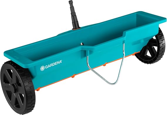 GARDENA Combisystem Spreader: fertilizer spreader with spreading width and 40cm 3 L volumetric capacity, for spreading, weather resistant and compatible with all combisystem handles (420-20)