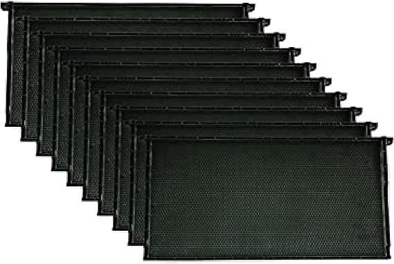 Mann Lake Premium Beekeeping Frames, 9 1/8 Inches, Black, 10-Pack