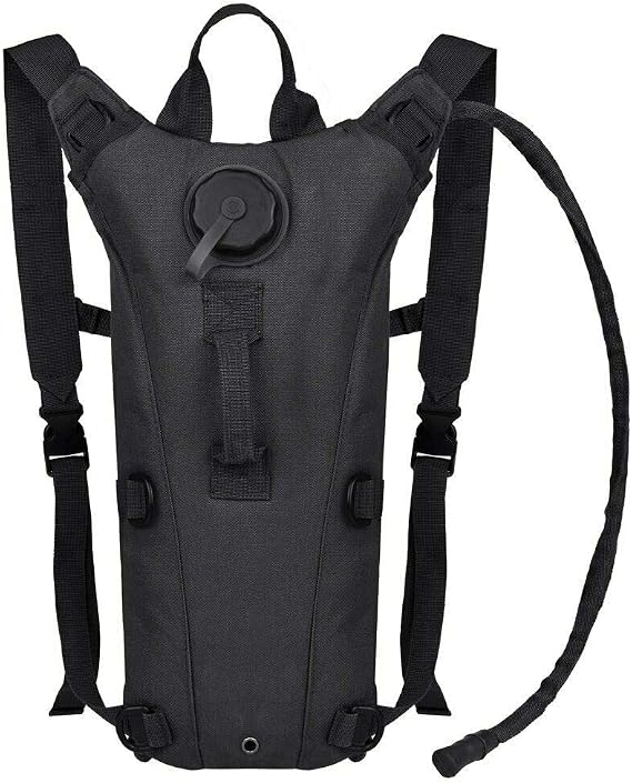 Tactical Water Hydration Pack Military 3L Water Bladder Carrier Backpack Leakproof for Running Jogging Cycling Hiking