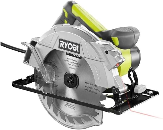 Ryobi CSB143LZK 14-Amp 7-1/4 in. Circular Saw with Laser (Green)