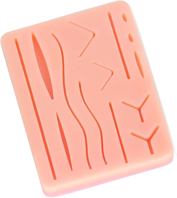 Suture Practice Pad - Usiriy Suture Pad Three-Layer Silicone Skin Kit