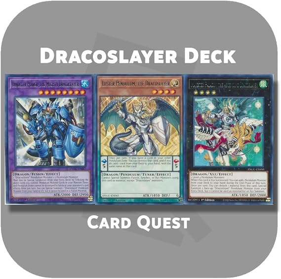 Complete Custom Deck for Yu-Gi-Oh! - Dracoslayer Pendulum Deck