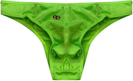 Men's Solid Color Bikini Briefs Low Rise Trunks Contour Pouch Tangas Swimsuit Surf Short Trunks Sexy G-Strings