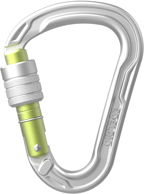 EDELRID Unisex - Adult HMS Strike Screw Carabiner