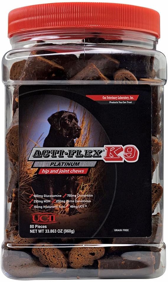COX VETERINARY Acti Flex K9 Grain Free Chews 80 Count