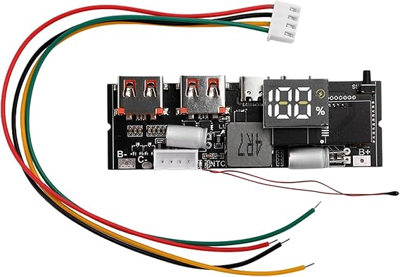 3S 4S 5S Power Module Circuit Board with PD100W 65W Fast Charging Capabilities Optional Type C/TypeA Port